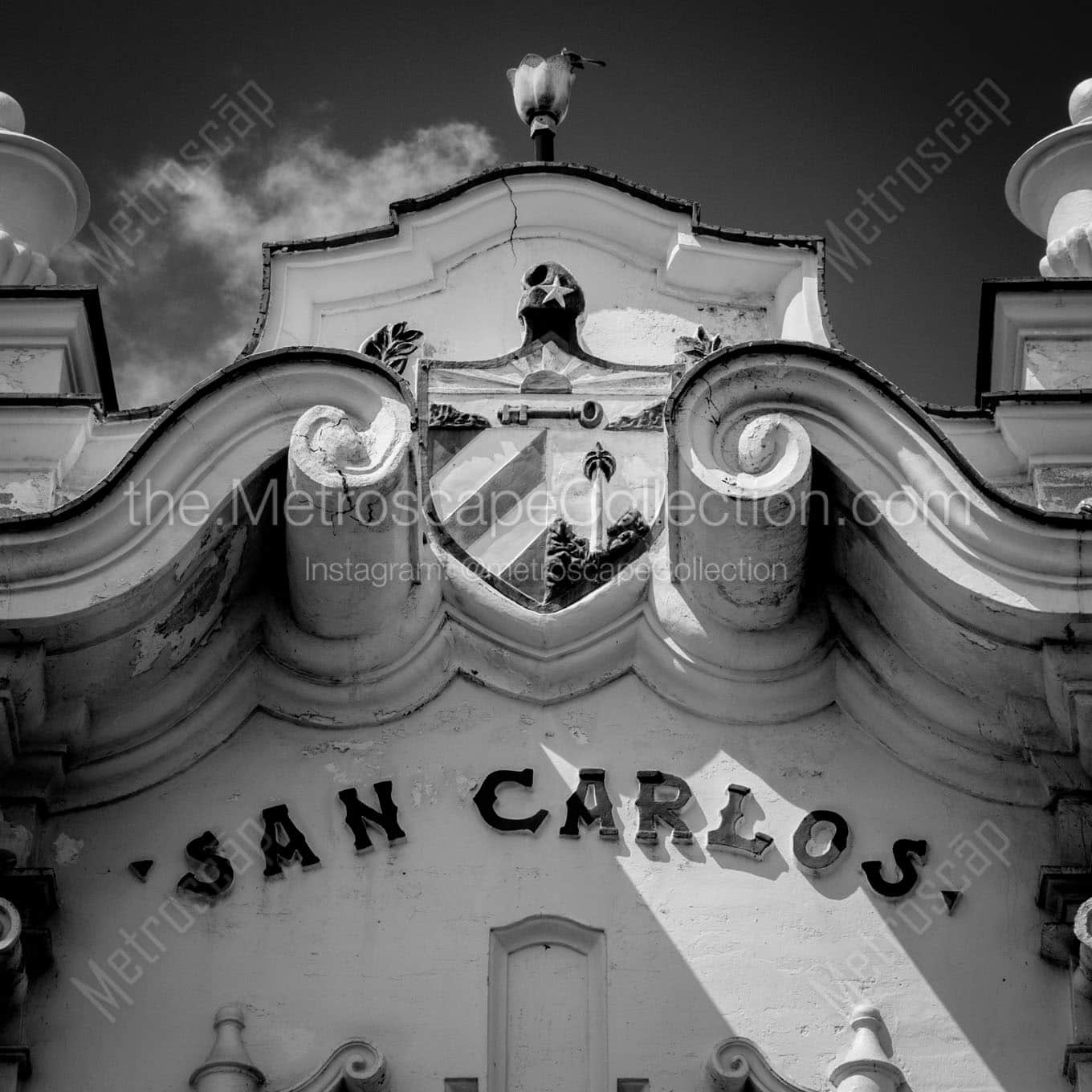 san carlos institute Black & White Wall Art